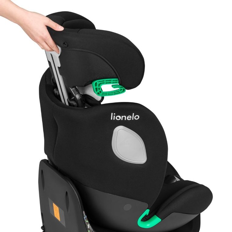 Lionelo, Braam, fotelik samochodowy, Black Carbon, 0-36 kg