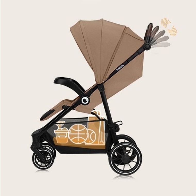 Lionelo, Emma One, wózek spacerowy, Beige Sand