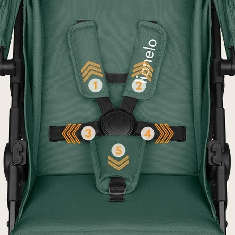 Lionelo, Emma One, wózek spacerowy, Green Forest