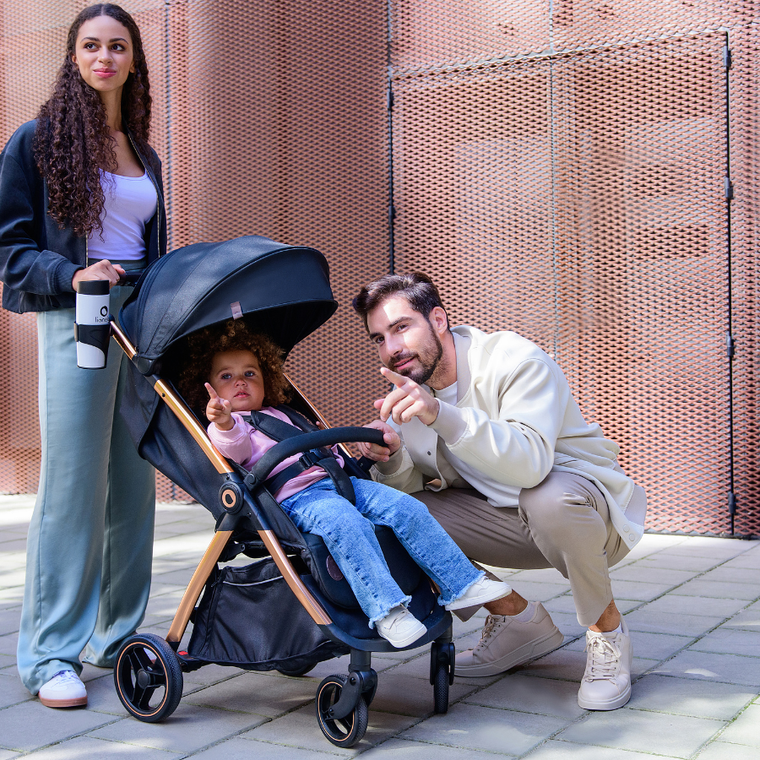 Lionelo, Ingrid, wózek spacerowy, Pink Mauve