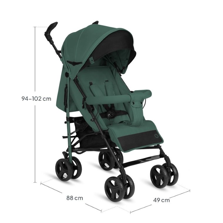 Lionelo, Irma, wózek spacerowy, Green Emerald
