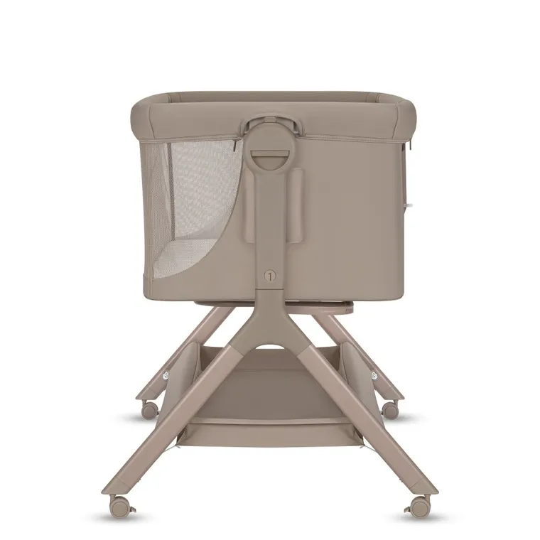 Lionelo, Leonie Plus, łóżeczko dostawne, Beige Taupe