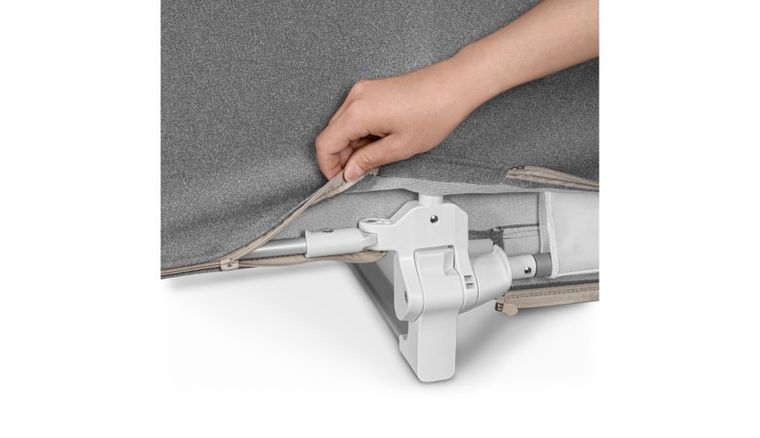 Lionelo, Lora XL, bramka ochronna, Grey Stone