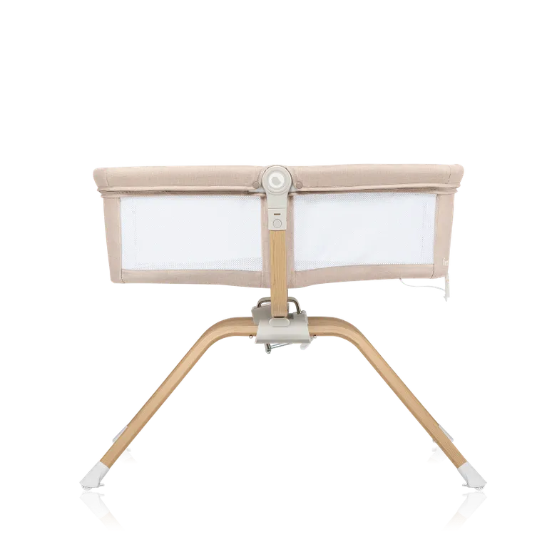 Lionelo, Malin Evo, łóżeczko z funkcją kołyski, beige natural