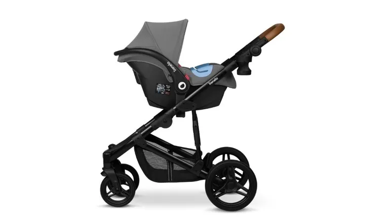 Lionelo, Mari Tour, wózek wielofunkcyjny z zestawem akcesoriów, 2w1, Grey Stone