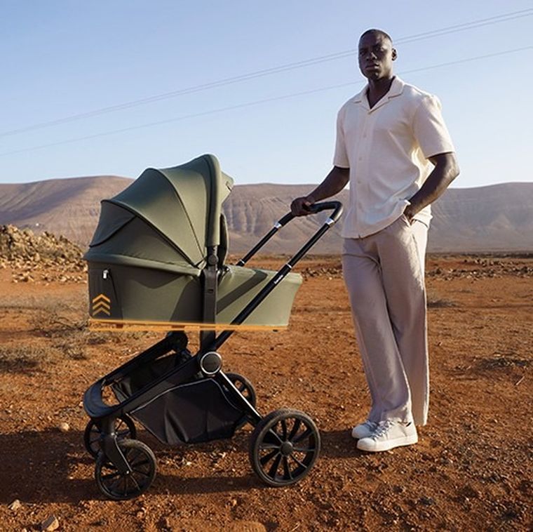 Lionelo, Mika Plus, wózek wielofunkcyjny, 2w1, Brown Rust