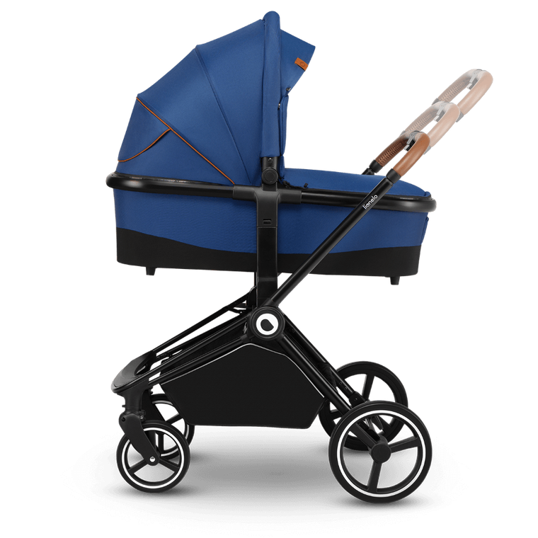 Lionelo, Mika, wózek wielofunkcyjny z fotelikiem, 3w1, Blue Navy
