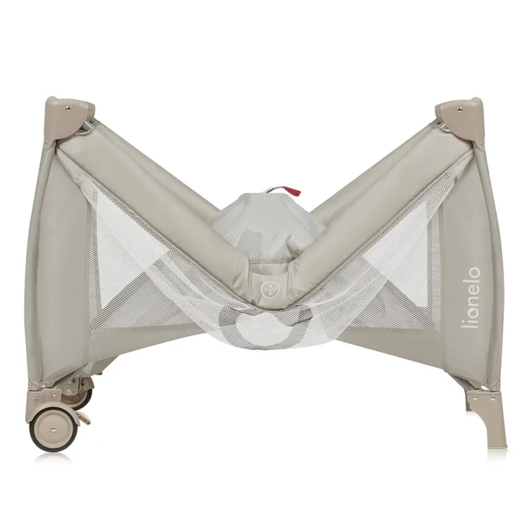 Lionelo, Stefi Plus, łóżeczko turystyczne, Beige Cappuccino