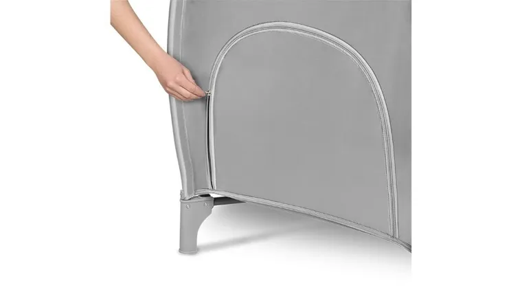 Lionelo, Stefi Plus, łóżeczko turystyczne, dwupoziomowe, składane, Pink Yellow