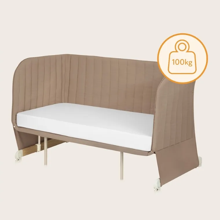 Lionelo, Thomi Plus 5w1, łóżeczko, Beige Carmel