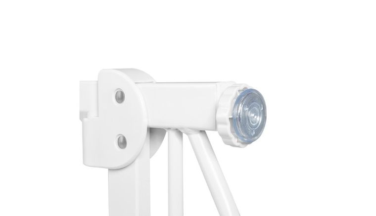 Lionelo, Truus Slim, bramka ochronna, White Natural, 75-105 cm