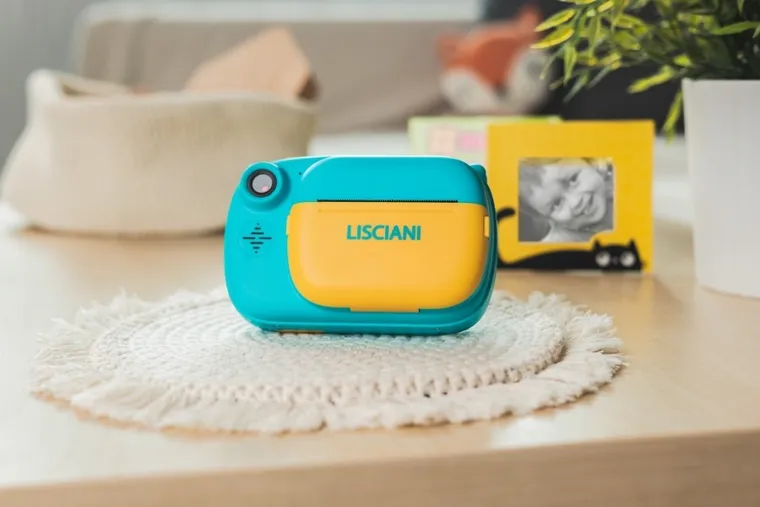 Lisciani, Hi-Tech, Print Cam, aparat natychmiastowy, zestaw z ramkami i naklejkami