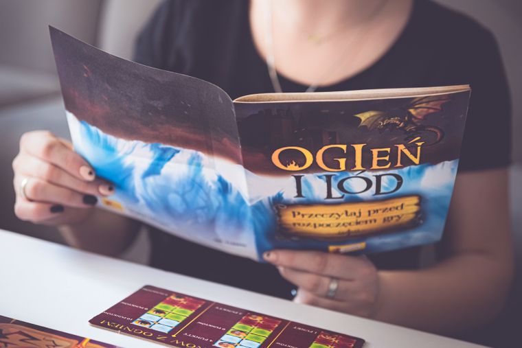 Lisciani, Ludoteca, Ogień i lód, gra rodzinna