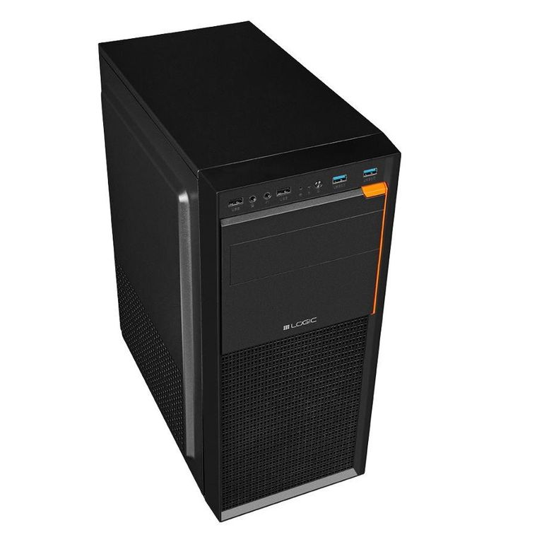 Logic, obudowa komputerowa, J23 USB 3.0 x 2, czarna