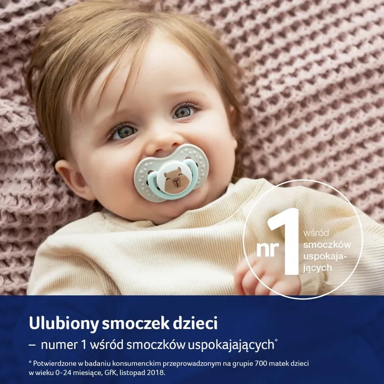 Lovi, CapiChill Girl, smoczek dynamiczny, silikonowy, 18m+, 2 szt.