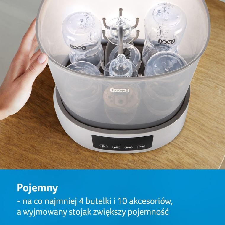 Lovi, elektryczny sterylizator parowy z suszarką