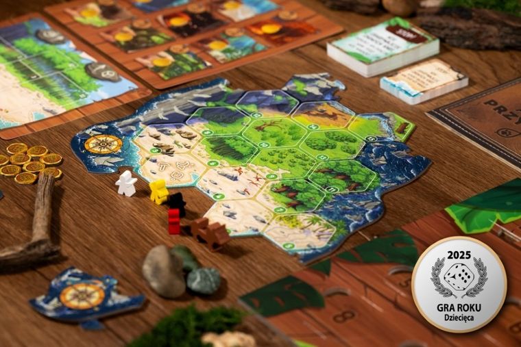 Lucky Duck Games, Toriki Wyspa rozbitków, gra familijna