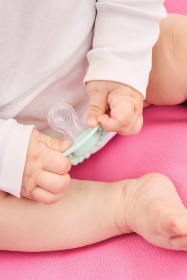 LUU Kids, smoczek pozycjonujący, Vivid Mint, 6m+