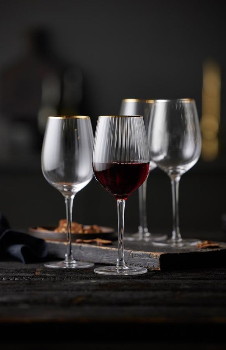 Lyngby Glas, kieliszki do czerwonego wina, Palermo, 400 ml, 4 szt.