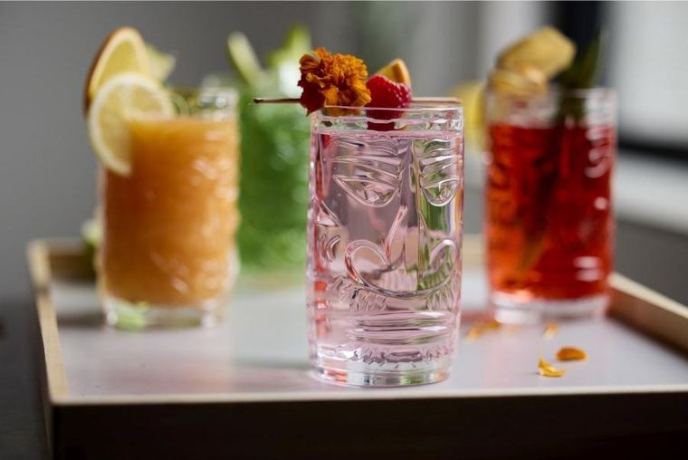 Lyngby Glas, szklanki do drinków ze szkła kryształowego Tiki, 450 ml, 4 szt.