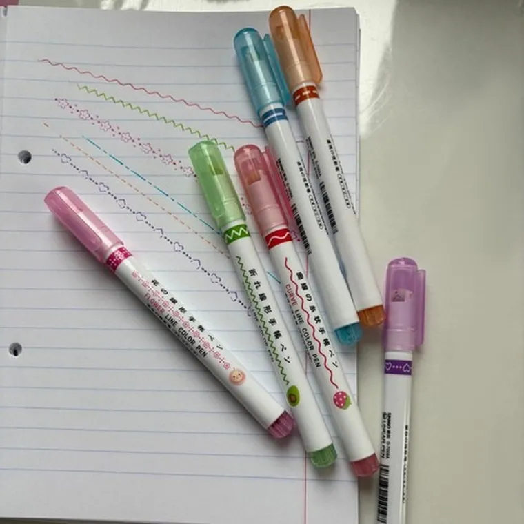 Maaleo, długopis do szlaczków, 6 szt.