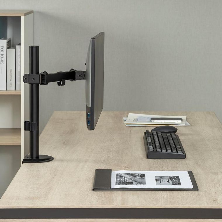 Maclean, uchwyt biurkowy do monitora, LCD MC-572N