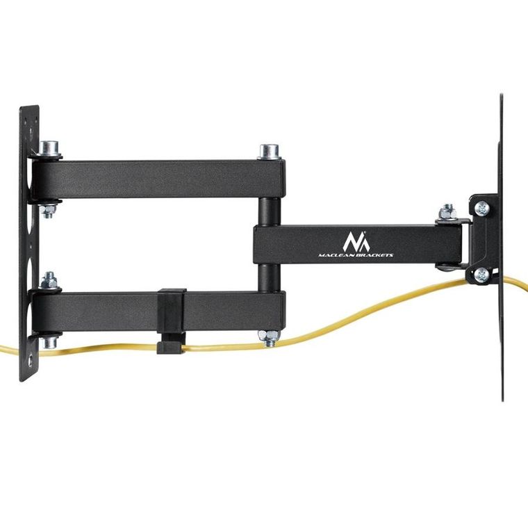 Maclean, uniwersalny uchwyt tv/monitor, max VESA 200X200, 23-43", czarny, do 30 kg
