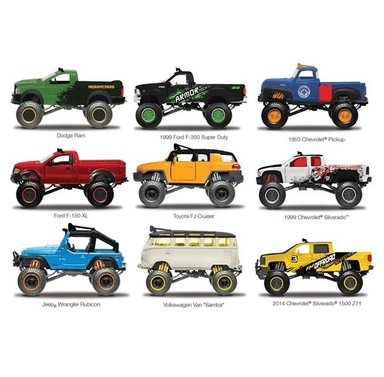 Maisto, Fresh Metal 4-4 Rebels, samochód terenowy