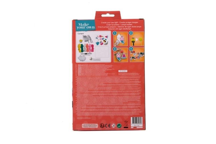 Make Your Own, lampka, girlanda LED, zestaw kreatywny