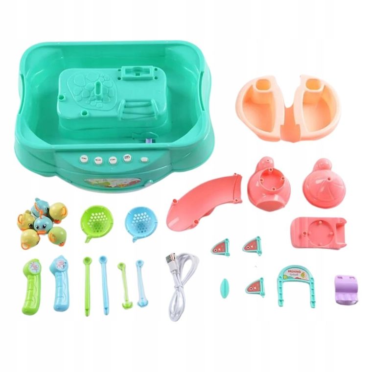 Maksik, łowienie rybek, gra zręcznościowa