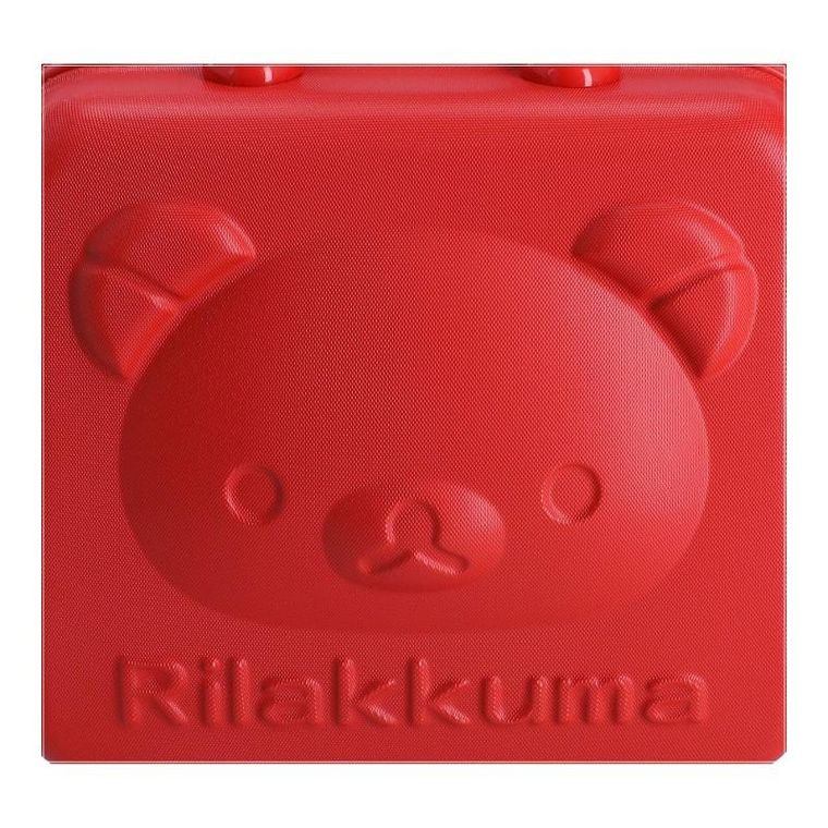 Mała walizka, kosmetyczka podróżna, czerwona