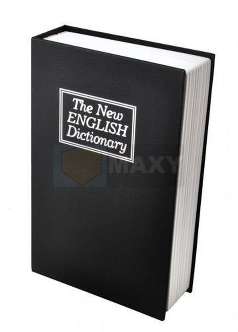 Malatec, kasetka w książce, sejf