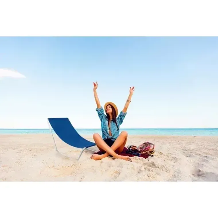 Malatec, leżak plażowy, turystyczny, składany