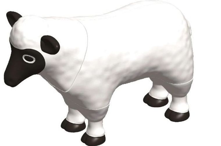 Malik, magnetic mix or match, zwierzęta z gospodarstwa, figurki magnetyczne