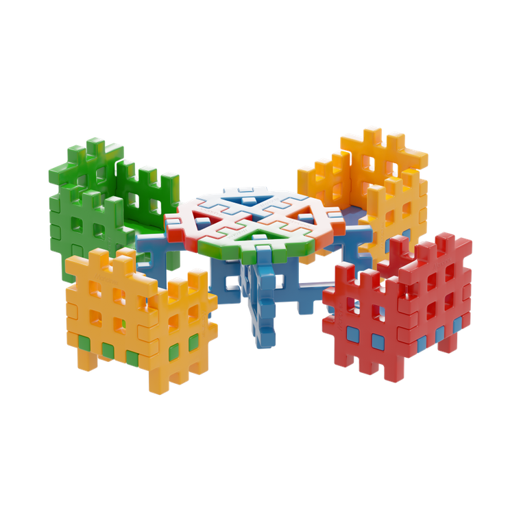 Marioinex, Maxi Waffle, klocki konstrukcyjne XXL, 32 elementy