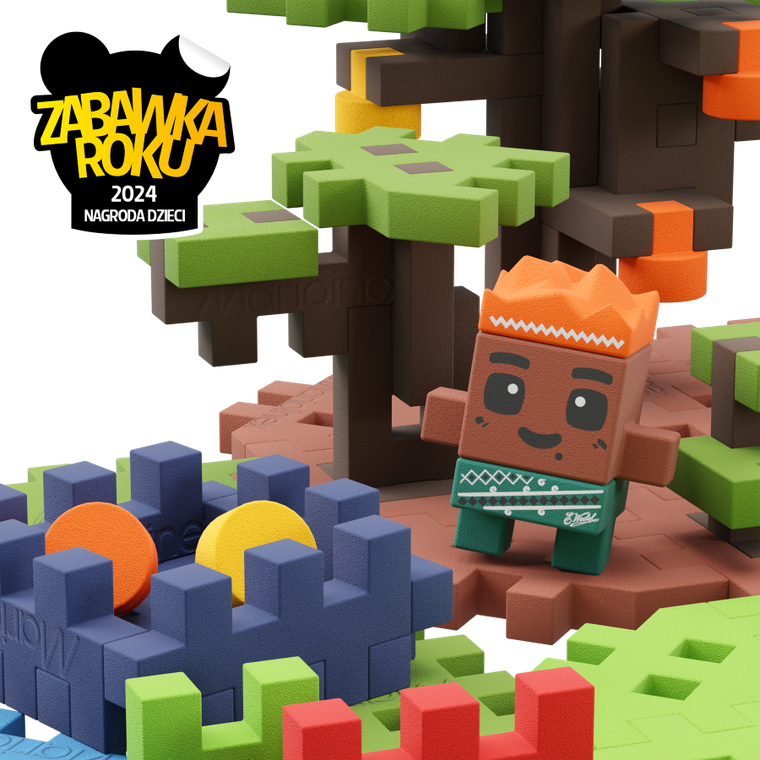 Marioinex, Mini Waffle, Wedel, Plantacja Kakao, klocki konstrukcyjne, 100 elementów