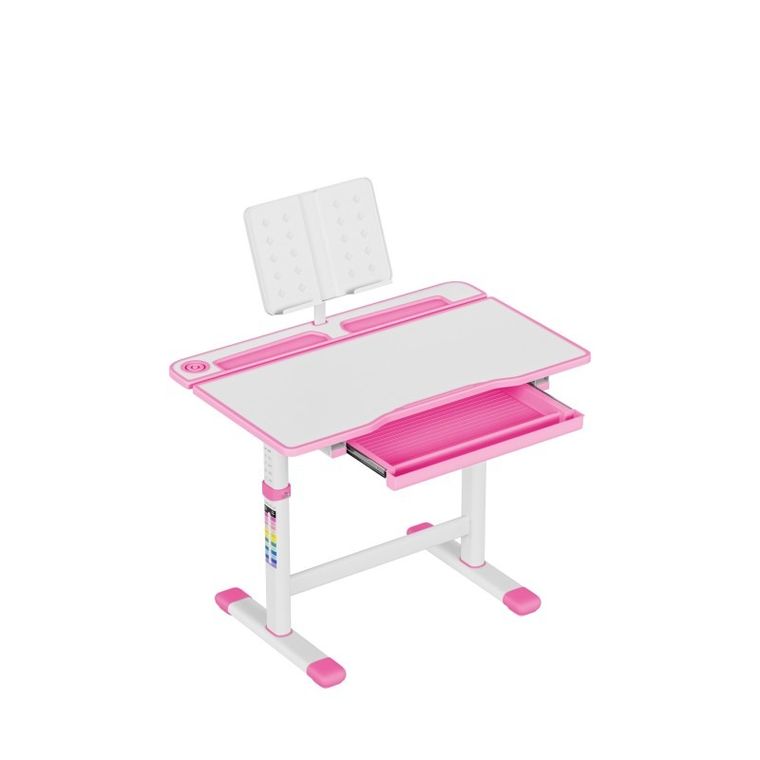 Mark Adler, Study 3.0 Pink, ergonomiczne biurko dla dziecka, 66 cm