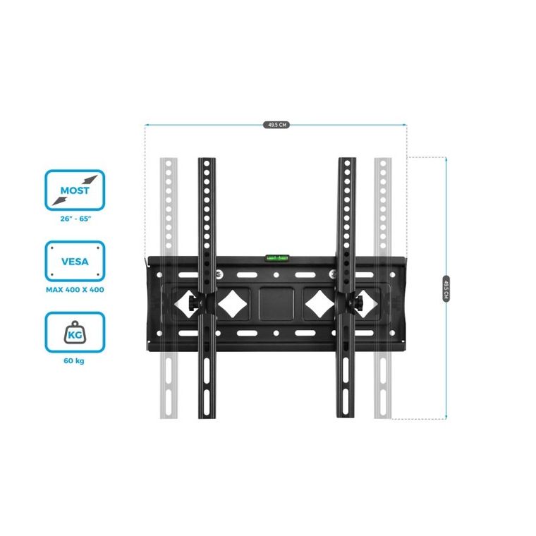 Mark Adler, View 1.5, uchwyt do telewizora