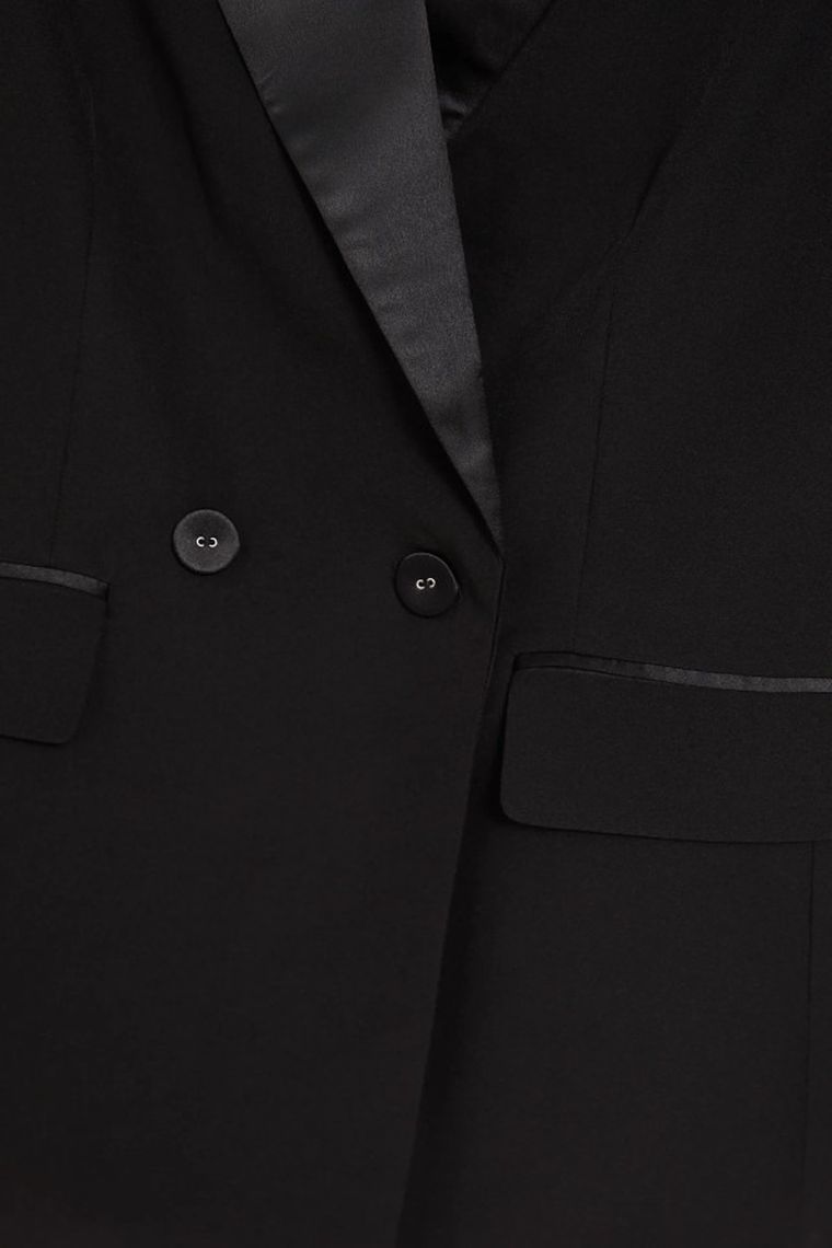 Marynarka damska, czarna, Moodo