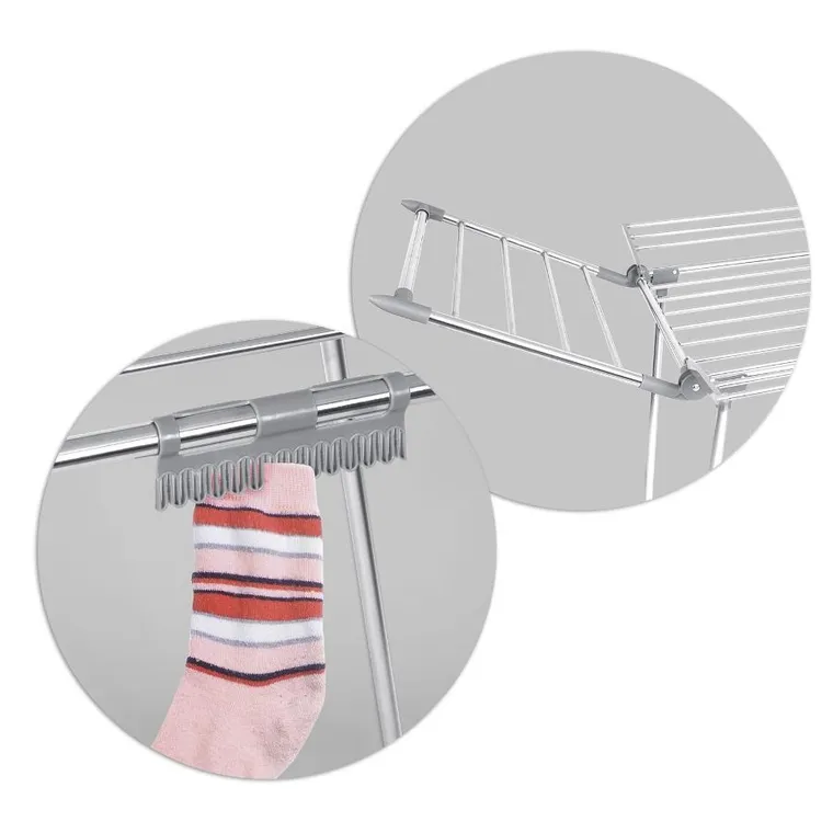 Massido, Lina, stojąca suszarka na pranie, rozkładana, 22 mb