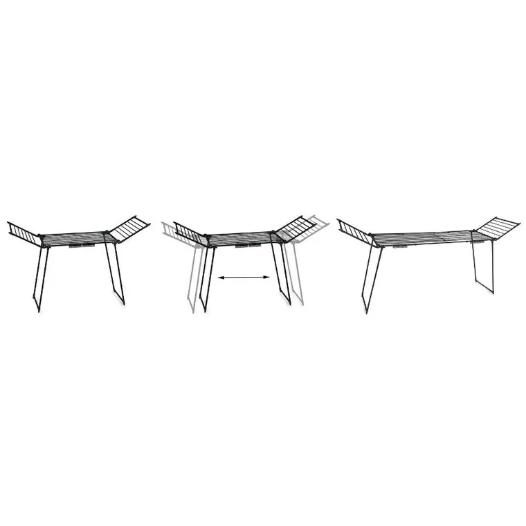 Massido, Lydia, suszarka na pranie stojąca, rozkładana, 27 m