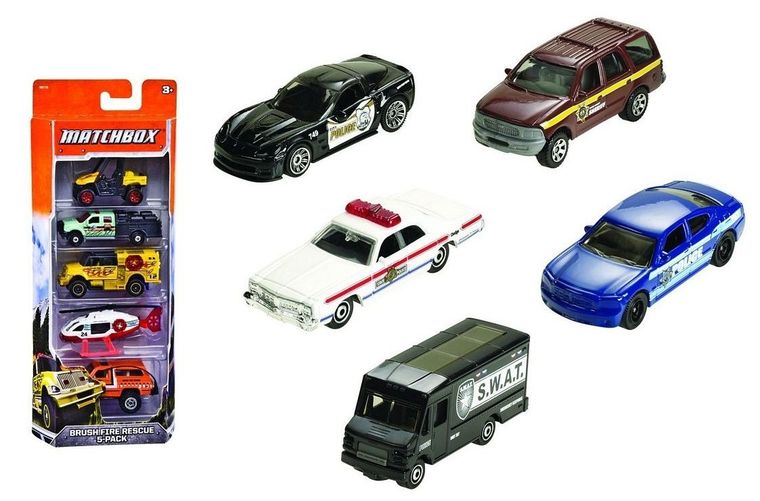 Matchbox, Zestaw 5 autek