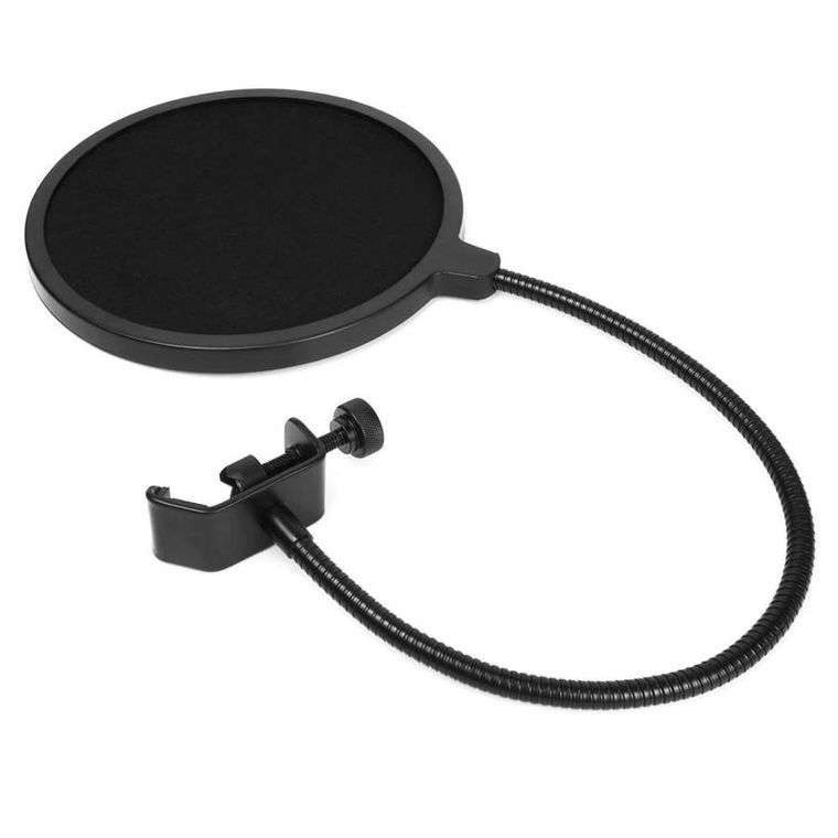 Media-Tech, mikrofon pojemnościowy kierunkowy, srebrny