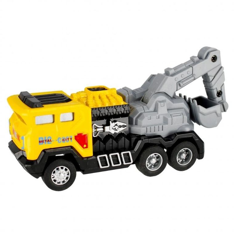 Mega Creative, Auto ciężarowe, pojazd metalowy, 12 cm
