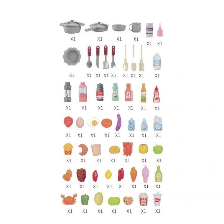 Mega Creative, kuchnia z akcesoriami