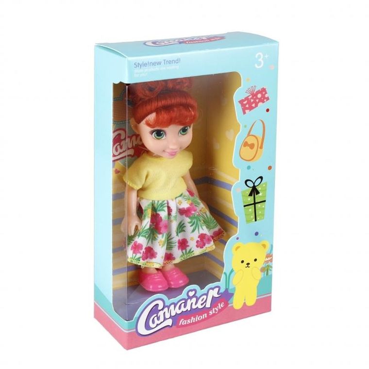 Mega Creative, lalka w sukience, 15 cm