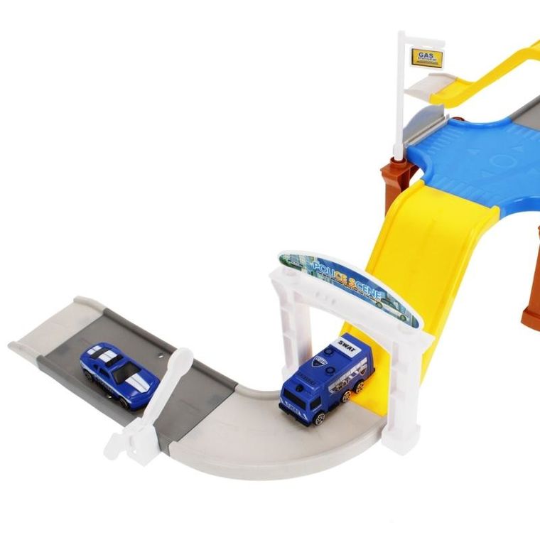 Mega Creative, Policja, parking dla pojazdów, 56 cm