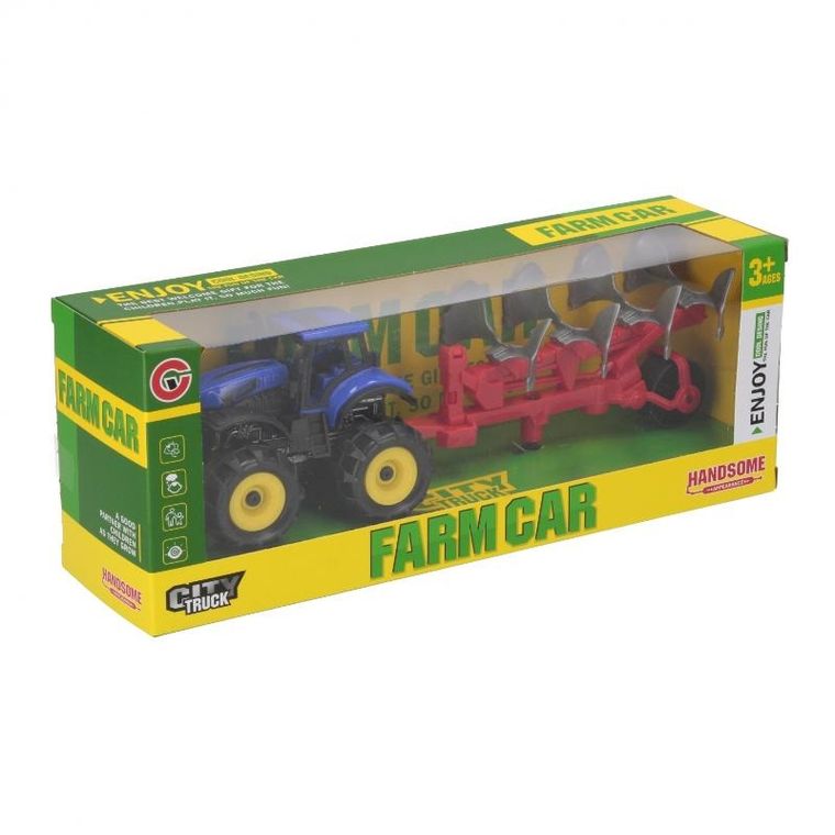 Mega Creative, traktor z przyczepą