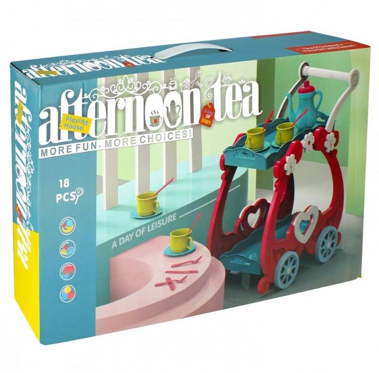 Mega Creative, wózek z akcesoriami, zestaw kuchenny