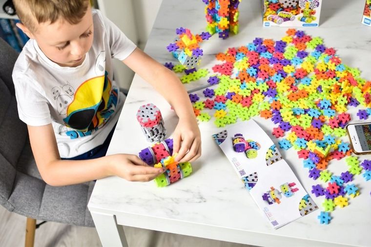 Meli, Constructor Edu, klocki konstrukcyjne, 1100 elementów